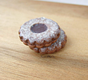 Round Chocolate Filled Biscuit Charm - SweetsOfMyOwn