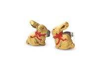 Thumbnail for Gold Coloured Bunny Stud Earrings