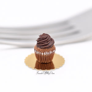 Miniature Chocolate Cupcakes - Doll House 1:12 Scale