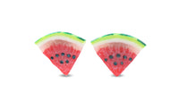 Thumbnail for Watermelon Slices - Stud Earrings