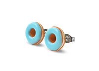 Thumbnail for Turquoise Doughnut Earrings - Stud Earrings