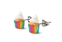 Thumbnail for Rainbow Cupcakes - Stud Earrings