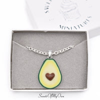 Thumbnail for Avocado Half Heart Charm