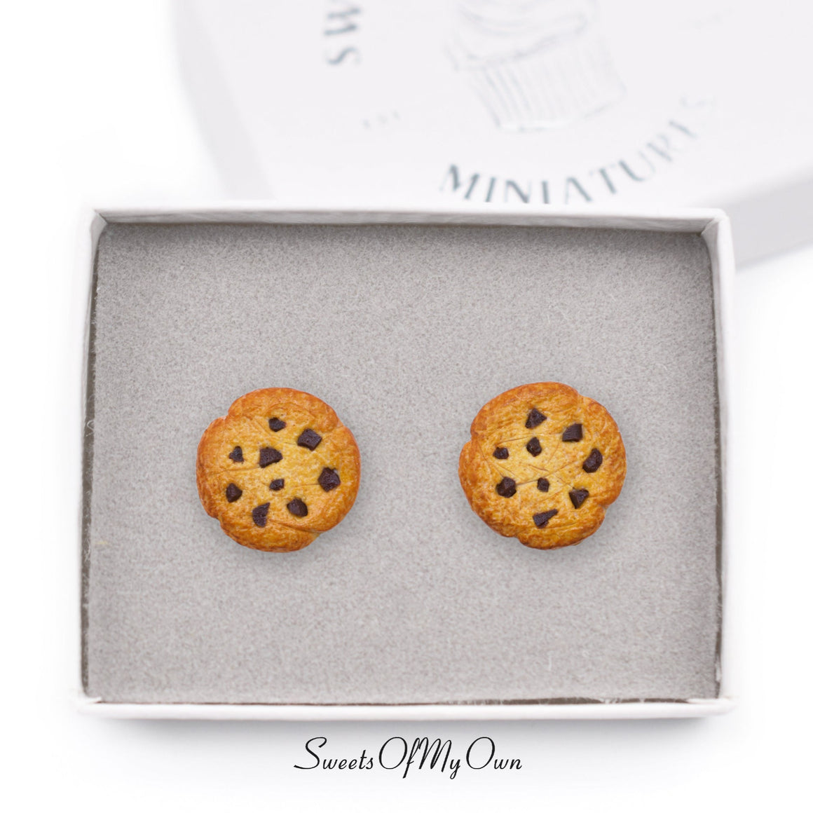 Cookie Stud Earrings - Choose Your Style - MTO