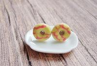 Thumbnail for Party Ring Stud Earrings - Choose Your Colour - SweetsOfMyOwn