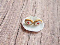 Thumbnail for Cherry Bakewell Cake - Stud Earrings - MTO