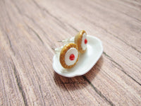 Thumbnail for Cherry Bakewell Cake - Stud Earrings - MTO