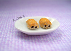 Pain Au Chocolate Stud Earrings - SweetsOfMyOwn