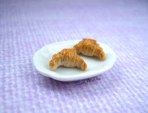 French Croissant - Stud Earrings - MTO