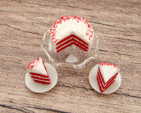 Thumbnail for MTO - Miniature Red Velvet Cake - Doll House 1:12 Scale - SweetsOfMyOwn