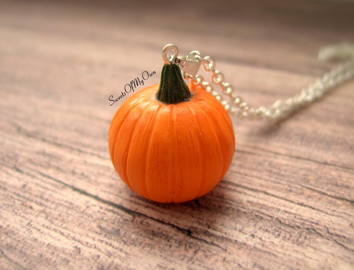 Pumpkin Charm - Necklace/Charm/Keychain - MTO