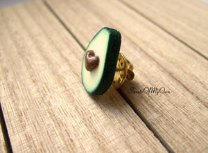 Avocado Heart Pin - SweetsOfMyOwn