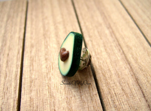 Avocado Heart Pin - SweetsOfMyOwn