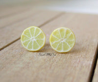 Thumbnail for Lemon Slice Stud Earrings - SweetsOfMyOwn