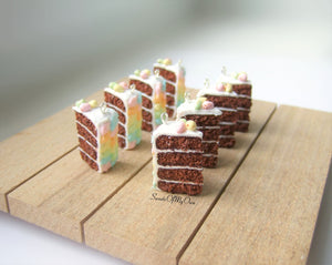 Easter Cake Slice Charm - SweetsOfMyOwn