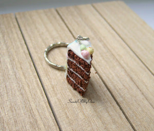 Easter Cake Slice Charm - SweetsOfMyOwn