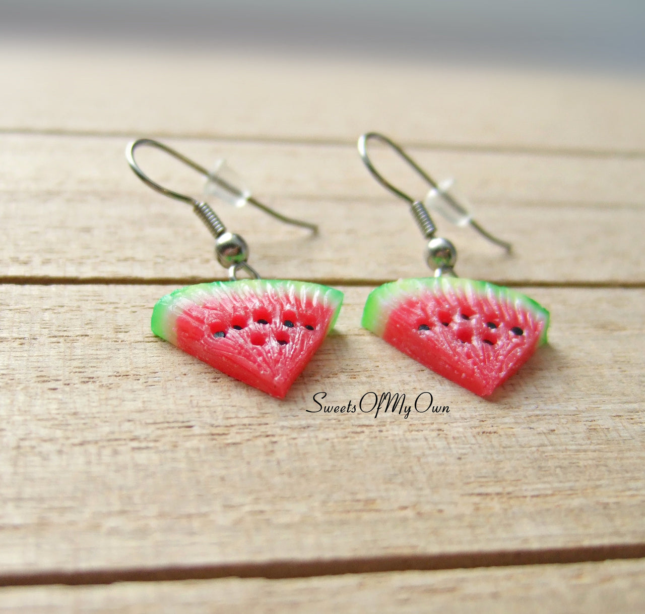 Watermelon Dangle Earrings - MTO