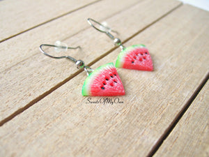 Watermelon Dangle Earrings - MTO