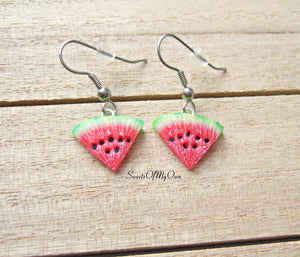 Watermelon Dangle Earrings - MTO