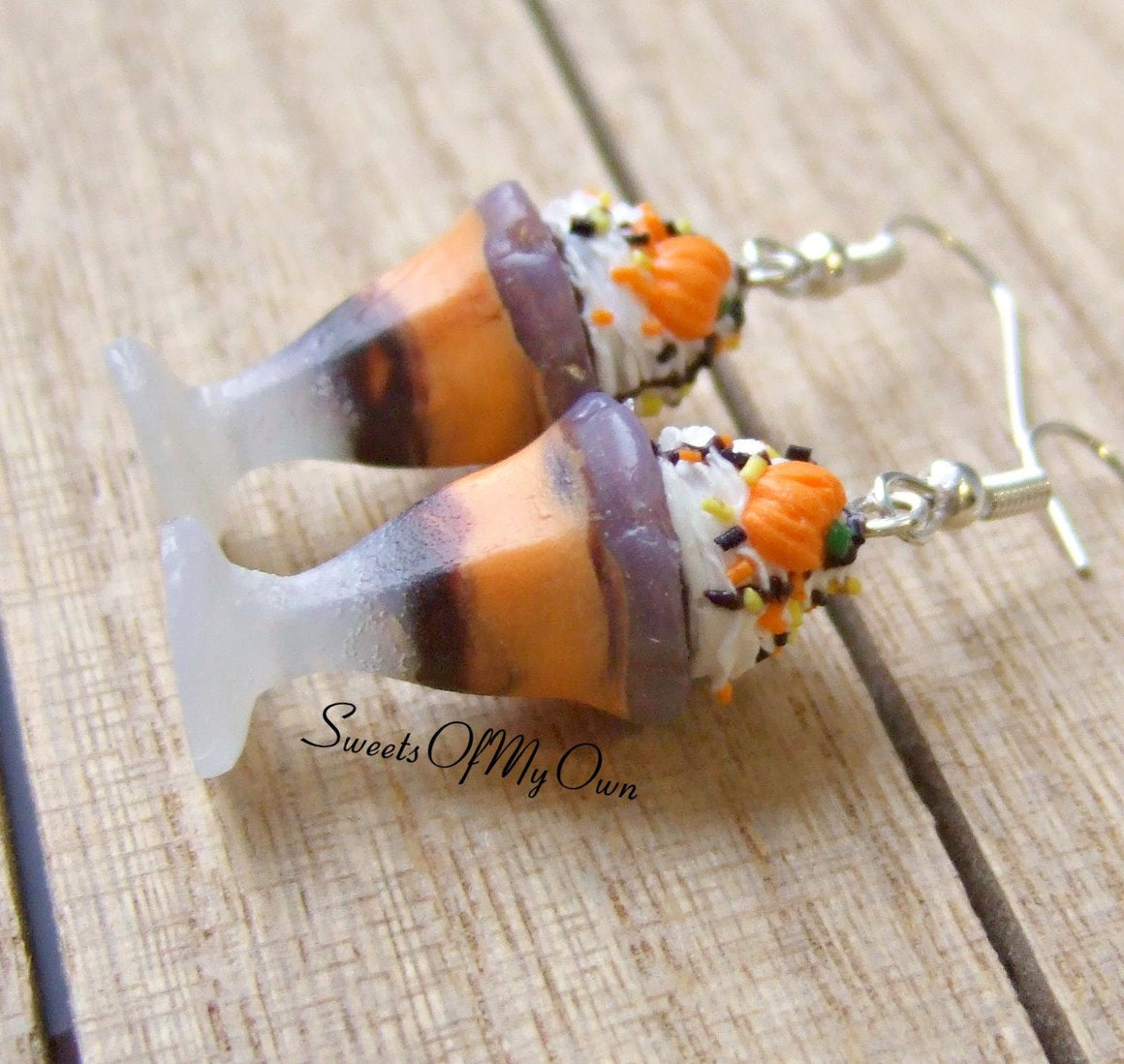 Halloween Sundae - Dangle Earrings - MTO