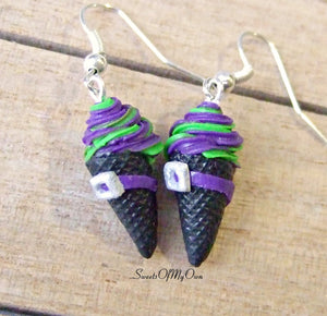 Witches Ice Cream - Dangle Earrings - MTO