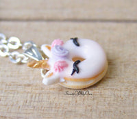 Thumbnail for Smiling Unicorn Doughnut Charm (small) - SweetsOfMyOwn
