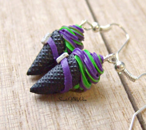 Witches Ice Cream - Dangle Earrings - MTO