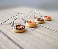 Thumbnail for Halloween Doughnut Earrings - Dangle Earrings - MTO