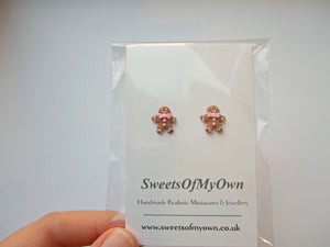Gingerbread Ladies Stud Earrings - SweetsOfMyOwn