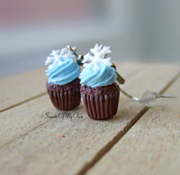 Thumbnail for Winter Cupcake - Dangle Earrings - MTO