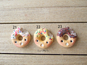 Kawaii Donut Charms - Choose Your Style - SweetsOfMyOwn