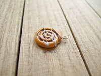 Thumbnail for Cinnamon Swirl Charm - Charm/Necklace/Keychain - MTO