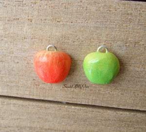 Apple Half Charm (small) - SweetsOfMyOwn