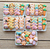 Thumbnail for Easter Biscuits Set Miniature 1:12 Scale - SweetsOfMyOwn