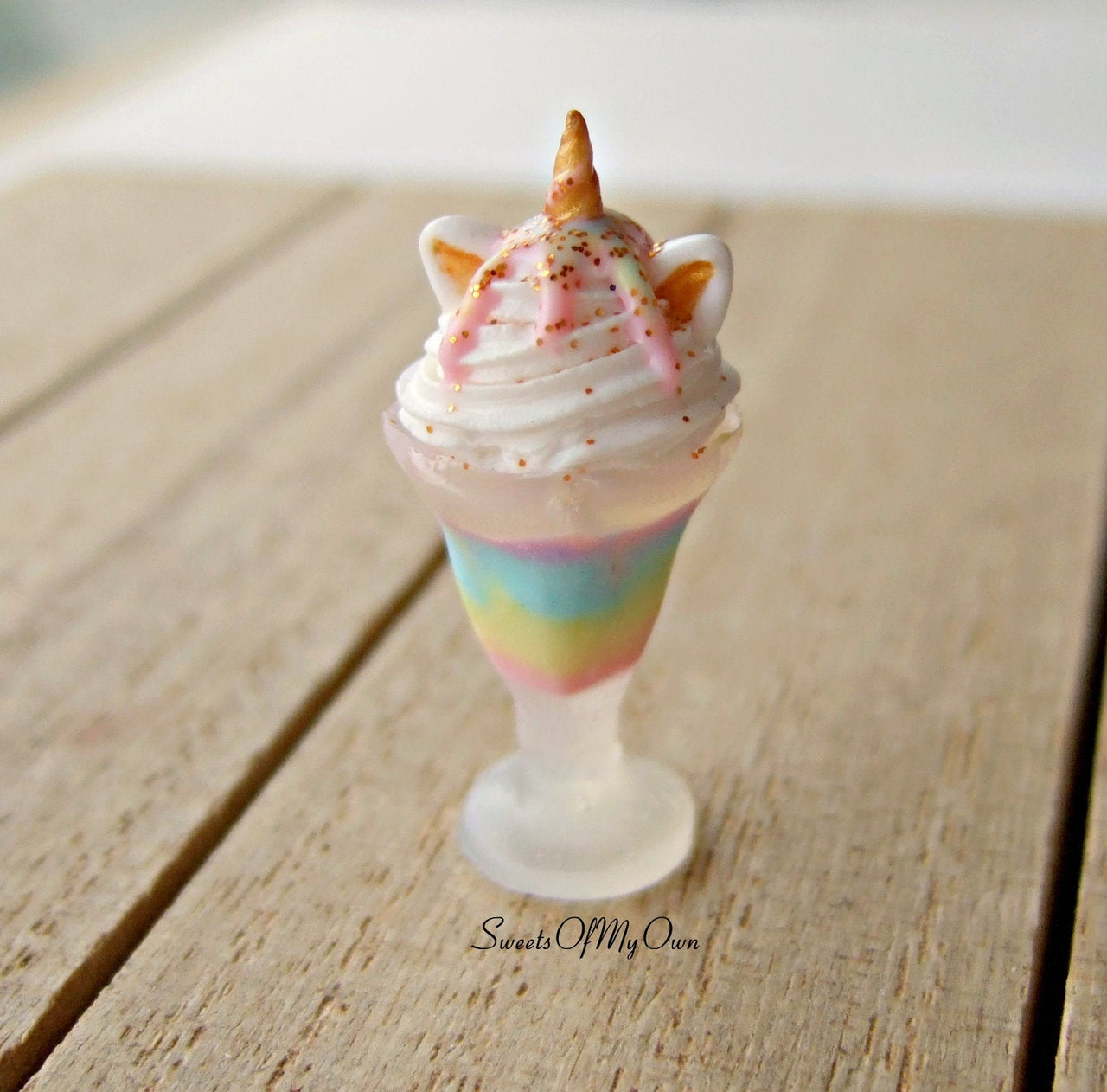 Unicorn Sundae Rainbow Mystical Charm - SweetsOfMyOwn
