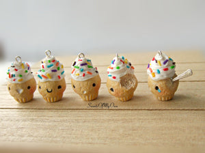 Kawaii Cupcake Charm - Choose Your Style - SweetsOfMyOwn