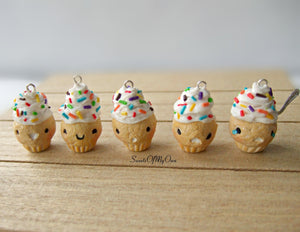 Kawaii Cupcake Charm - Choose Your Style - SweetsOfMyOwn
