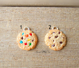 Cookie Charm (small) Chocolate/Rainbow - SweetsOfMyOwn