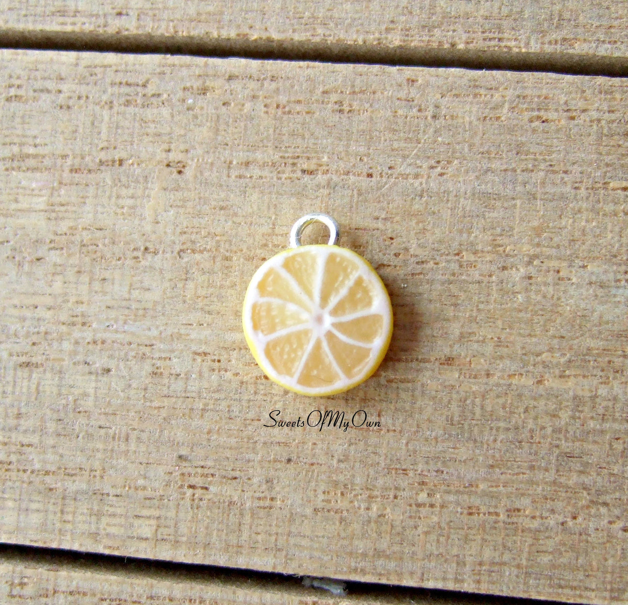 Lemon Slice Charm (small) - SweetsOfMyOwn