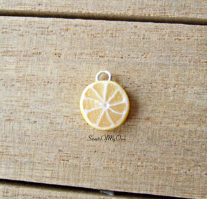 Lemon Slice Charm (small) - SweetsOfMyOwn