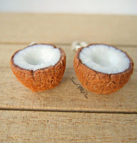 Thumbnail for Coconut BFF Halves Charm Set - Necklace/Charm/Keychain - MTO