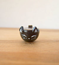 Thumbnail for Black Cat Mug with Boo! Latte Art Charm - SweetsOfMyOwn