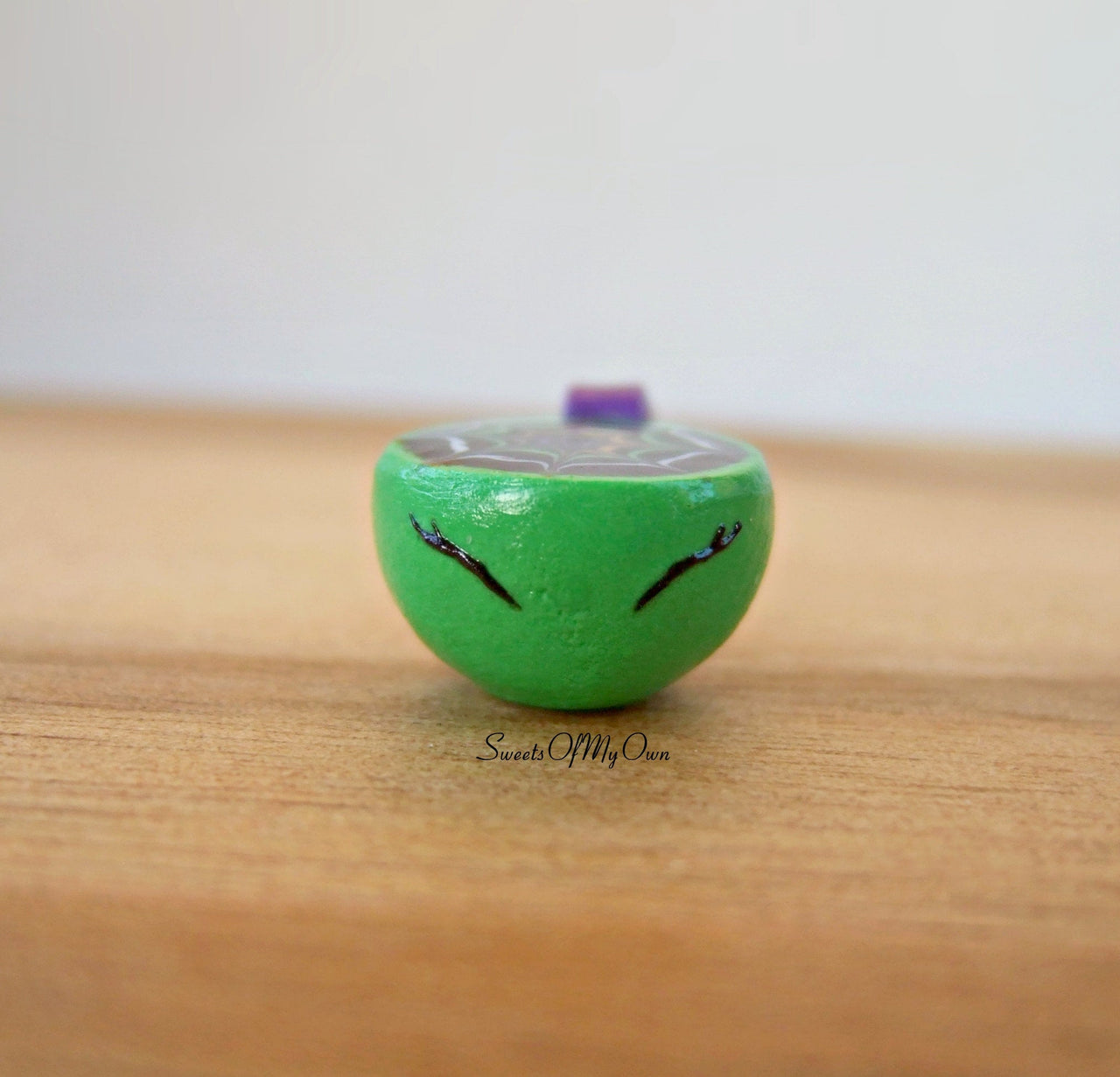 Green Witch Unicorn Mug with Cobweb Latte Art Charm - SweetsOfMyOwn