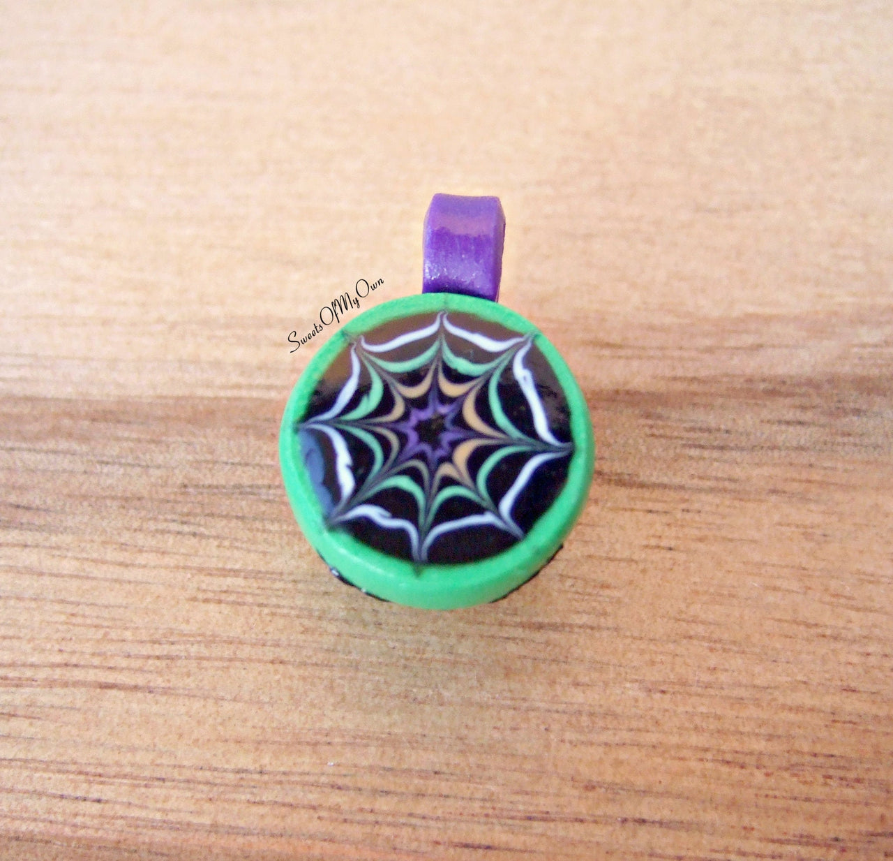 Green Witch Unicorn Mug with Cobweb Latte Art Charm - SweetsOfMyOwn