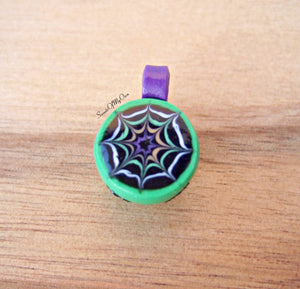 Green Witch Unicorn Mug with Cobweb Latte Art Charm - SweetsOfMyOwn
