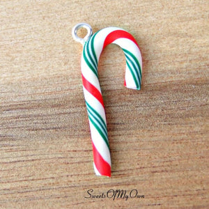 Candy Cane Charm (Red, White, Green) - SweetsOfMyOwn