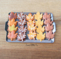 Thumbnail for Miniature Halloween Biscuit Set 1:12 Scale - Gingerbread Tray 3 - SweetsOfMyOwn