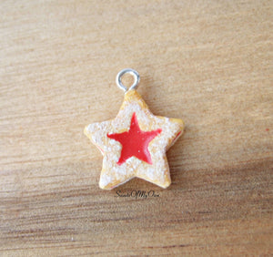 Star Jam Biscuit Charm (small) - SweetsOfMyOwn