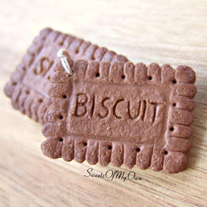 Custom Name/Word Chocolate Biscuit Charm - SweetsOfMyOwn