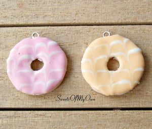 Party Ring Biscuit Charm - Charm/Necklace/Keychain - MTO